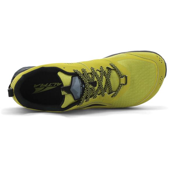ALTRA Mens Size 9.5 Lone Peak 5 Trail Running Hike Shoe Lime/Black Sneaker New